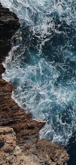 Giant island in the sea. Wild Blue Sea Iphone X Wallpapers Free Download