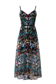 A crisscross neckline and pastel hue are perfect for spring and summer ceremonies. Wedding Guest Dresses Rent The Runway