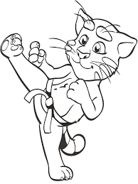 Free, printable mandala coloring pages for adults in every design you can imagine. Martial Arts Of Tom Coloring Page Free Printable Coloring Pages For Kids