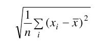 Formula to calculate relative standard deviation. Calcul D Ecart Type Avec Sqlite Le Journal De Nikrou