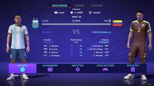 Maybe you would like to learn more about one of these? Fifa 21 Argentina Vs Venezuela Volta Match Youtube
