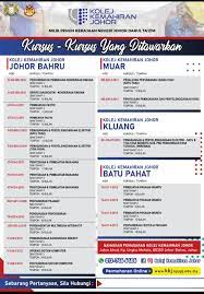 Kolej Kemahiran Johor Posts Facebook