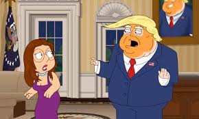 Animated series family guy'' features the adventures of the griffin family. Donald Trump Is Ruthlessly Mocked In An Episode Of Family Guy Daily Mail Online