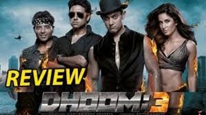 If you thought seeing aamir khan in a negative role was the usp of 'dhoom 3', think again. Dhoom 3 Movie Review Aamir Khan Abhishek Bachchan Katrina Kaif Uday Chopra Video Dailymotion