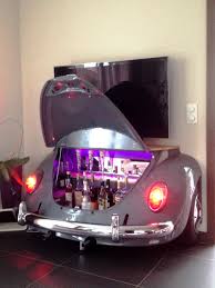 Vw Kafer Tv Bar Mobel Aus Autoteilen Fahrzeugausstattung Garagen Mobel