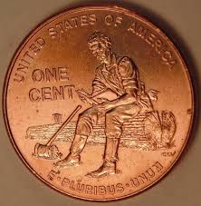 Penny with log cabin on back value. 2009 Lincoln Sitting On Log Penny Value Penny Matrix