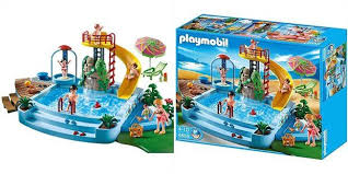 Pool With Water Slide Water Slides Playmobil Pool