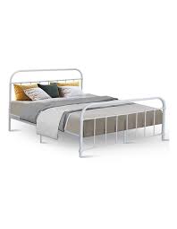 Shop this collection (391) $ 210 68. Artiss Queen Size Metal Bed Frame White Myer