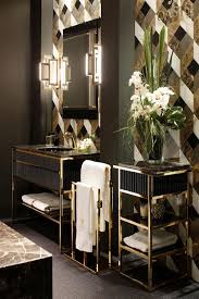 Black And Gold Art Deco Bathroom Interior Design Trends For 2015 Interiordesignideas Trendsdesign See More At Www Covetlounge N D Interior Deco Luxury Home Decor Luxury Interior Design