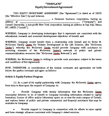 Venture Capital Agreement Templates Sample In 2020 Venture Capital Business Template Business Investors