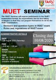 You must register your vehicle at the dmv within 180 days of the effective date on your insurance id card. Attention Muet Exam Takers Tar Uc Penang Branch Campus Facebook