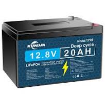 12V 20Ah LiFePO4 Lithium Battery, Built-in 20A BMS, for UPS, Power Wheels