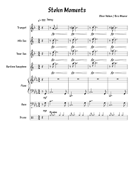 stolen moments sheet music for piano trumpet alto