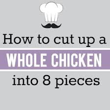 I will teach you how to remove each part of the chicken and give you tips on the best way to remove as much meat as possible. How To Cut Up A Whole Chicken Into 8 Pieces Mtc Youtube