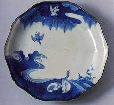 A Plate A Day 1086 Blue And White China Japanese Ceramics Vintage Pottery