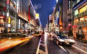 This hd wallpaper is about digital art, men, city, futuristic, night, neon, science fiction, original wallpaper dimensions is 3840x1633px, file size is 1.11mb Tokyo Street At Night Hdr Hd Wallpaper Blue Car Asia Japan City Night Wallpaperbetter
