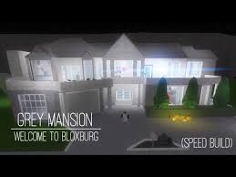 Grey kitchen bloxburg builds 100k on a coupe. Welcome To Bloxburg Speed Build Grey Mansion Youtube
