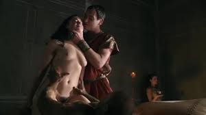 Jessica Grace Smith Takes BBC in Spartacus
