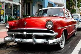 Photographic Print Classic Antique Ford Of Art Deco District Miami Florida By Philippe Hugonnard Old Classic Cars Classic Cars Vintage Ford Classic Cars