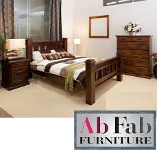 Shop for ashley bedroom set clearance online at target. Queen Size Coolibah Bedroom Suite Bed Frame 2 X Bedside Chest Only Phone 0435344775 Ab Fab Furniture Penrith