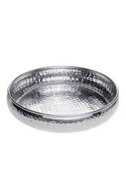 Layer your decor vignette with texture and colour found in these decorative trays. Moroccan Metal Round Silver Serving Tray Fidan O 34cm Large Oriental Decorative Trays And Platters