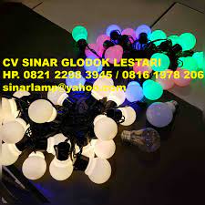 Jakarta barat sinar jaya electric. Hias Led Gantung Bola Bulb 4m Outdoor