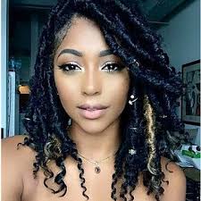 I finally got @ybt3fly to try something a little different ! 336 Faux Locs Styles Tutorials Ideas In 2021 Locs Hairstyles Faux Locs Hairstyles Natural Hair Styles