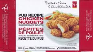 Rappel De Pepites De Poulet De Marque Le Choix Du President En Raison De La Bacterie Salmonella Infodimanche Com