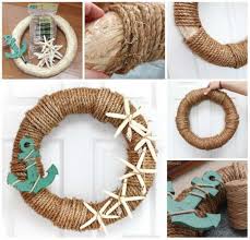 18 Idees De Decorations Surprenantes A Faire Avec Des Cordes Et De La Ficelle Idee De Decoration Couronnes De Porte Decoration