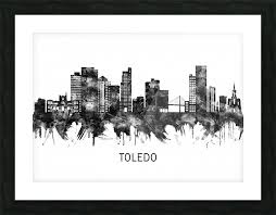 Maybe you would like to learn more about one of these? Toledo Ohio Skyline Bw Towseef Dar