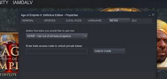 Public betas will utilize both discord and steam for access. Enhanced Graphics Option Greyed Out Ii Report A Bug Age Of Empires Forum
