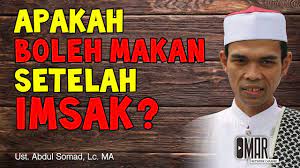 Kapan Waktu Imsak Yang Benar Ust Abdul Somad Lc Ma Motivasi Video