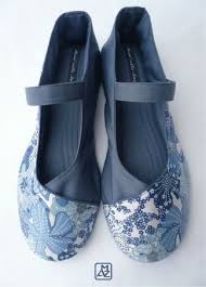 Croisees Mauvey Bleu Chaussures A Faire Soi Meme Chaussure Minimaliste Pantoufle