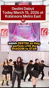 Destini's First Live Performance of 'Shadow to Star'