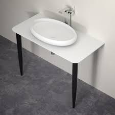 Enjoy free shipping & browse our great selection of bathroom vanities, vanity tops, vessel sinks and more! Lusso Stone Celeste Vanity Unit Shelf With Black Legs 1000 Vanity Units