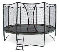 14 Ft Trampoline, Outdoor Exercise Bouncer Rebounders With 360-Degree  Safety Net And Steel Tube Legs, Bouncing Trampoline With Ladder And 72  Galvanized Springs For Backyard Park, Blue - Walmart.Com