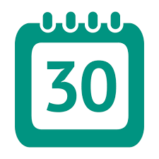30th Day Calendar Icon Ad Sponsored Paid Calendar Icon Day In 2020 Calendar Icon Calendar Icon Png Icon