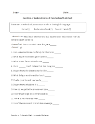 These worksheets are from preschool, kindergarten to sixth grade levels of maths. Englishlinx Com Punctuation Worksheets