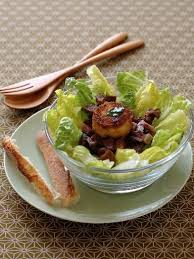 Salade De Gesiers Et Chevres Chauds Recette Salade De Chevre Chaud Recette Salade Recettes De Cuisine