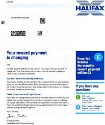 Save the change® is a registered trademark of lloyds bank plc and is used under licence by bank of scotland plc. Halifax Slashes Reward Account Cashback To 2 Per Month This Is Money