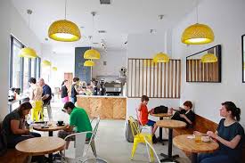 Outer Space For Kids A Place For Kids To Have Fun In Japanese Style Space With Simple Interior Design Kids Cafe Cafe Interior Family Room Design