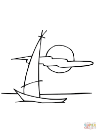 High quality free printable coloring, drawing, painting pages here for boys, girls, children. Sailboat 143607 Transportation Printable Coloring Pages