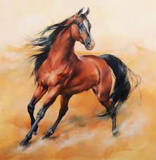 Acrylic On Canvas By Victoria Stoyanova Horse Canvas Painting Horses Horse Drawings