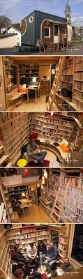 Bookshop By La Maison Qui Chemine Tiny Living Tiny House Tiny House On Wheels Small House