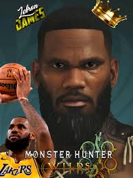 LeBron James Character Slider for Monster Hunter Wilds