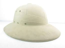 Vintage Pith Helmet Safari Hat Mens Hat Hat 1950s Fashion Etsy Hats For Men Pith Helmet Safari Hat