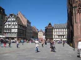 Construction of the original, on the exact site of a roman temple, was initiated in 1015 but later destroyed by a fire. Strasbourg Cathedral Square France Picture Of Strasbourg Bas Rhin Tripadvisor