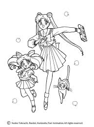 The characters from the series have gained great popularity throughout. Coloring Pages Sailor Moon Coloring Home