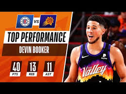 Devin booker fan page on instagram: Devin Booker Drops 1st 40 Pt Triple Double Of Career In Game 1 Youtube