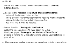 Match words and pictures (matching exercise) and write the words. Ppt Kitchen Safety Powerpoint Presentation Free Download Id 9501625